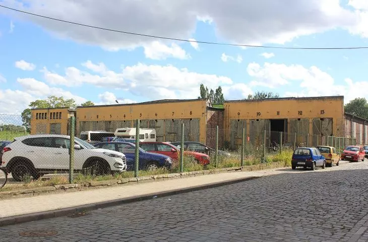 The former depot in Dolne Miasto, Gdańsk