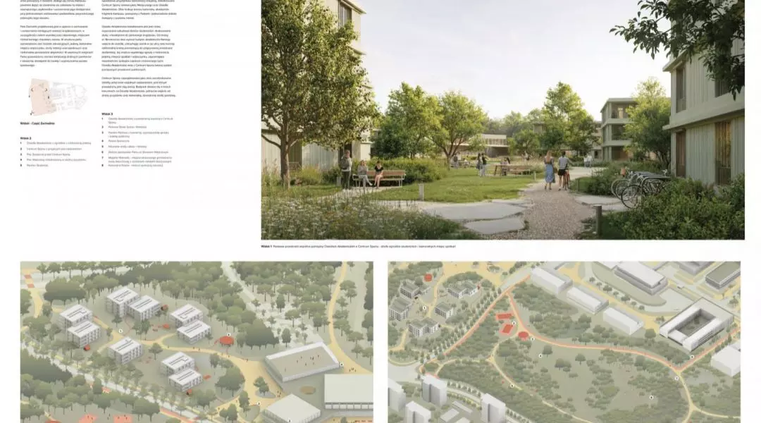 I Nagroda, proj.: Maxberg, JAZ+ Architekci, Szelest