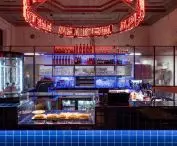 Medusa Pizza Bar Restaurant at Betonhaus in Poznań