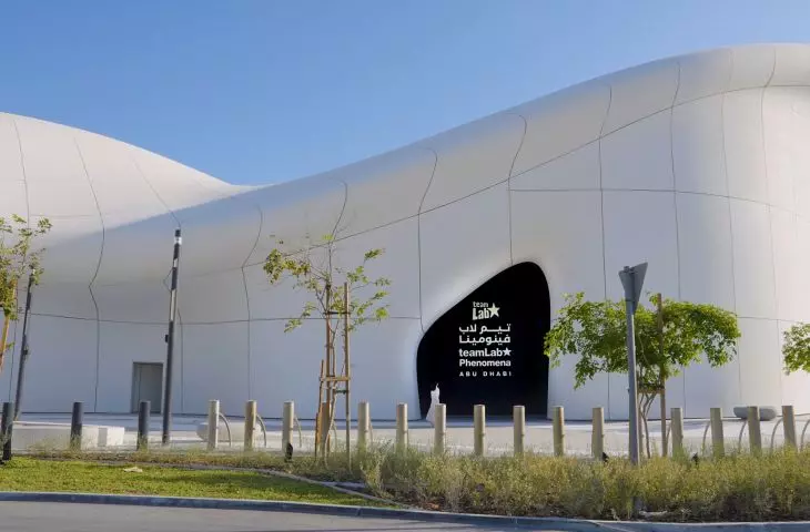 teamLab Phenomena Abu Dhabi projektu MZ Architects i teamLab Architects