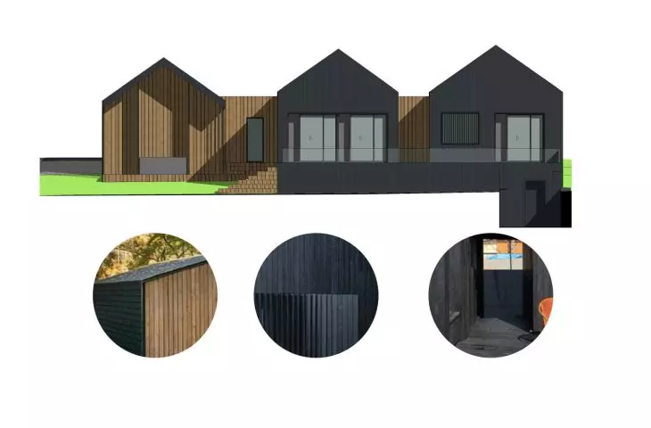 elevations and materials