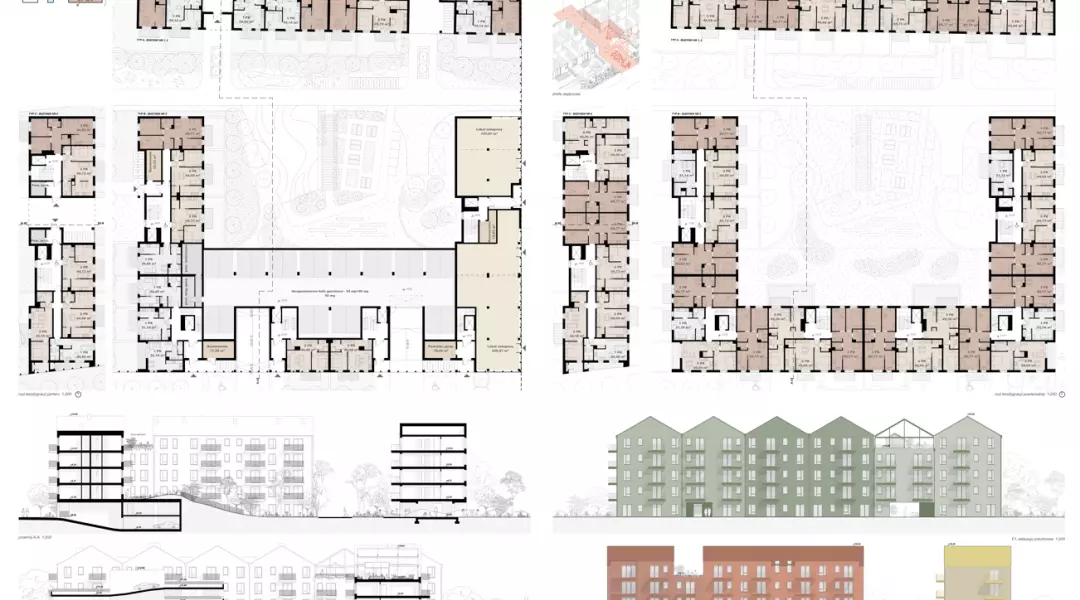 II Nagroda, proj.: Gąska Wojcieszak Pracownia Architektoniczna