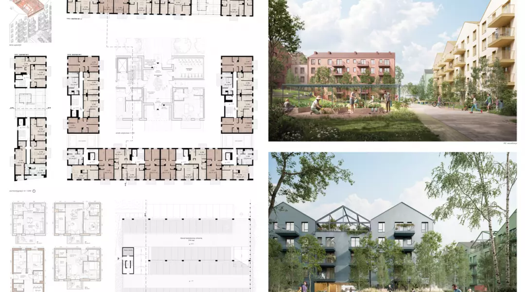 II Nagroda, proj.: Gąska Wojcieszak Pracownia Architektoniczna