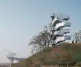 Chenhu Migratory Bird Observation Tower w Wuhan projektu Xiang Architects