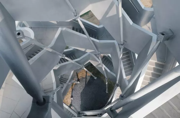 Chenhu Migratory Bird Observation Tower w Wuhan projektu Xiang Architects