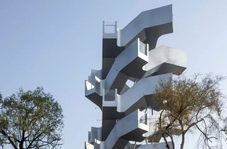 Chenhu Migratory Bird Observation Tower in Wuhan, designed by Xiang Architects 