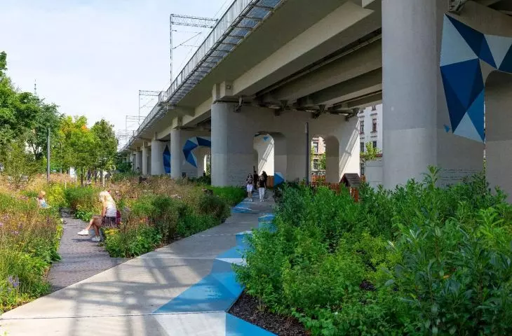 Railway Park, First Prize in the Public Space category