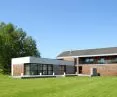 Villa in Libertow, view from the garden side