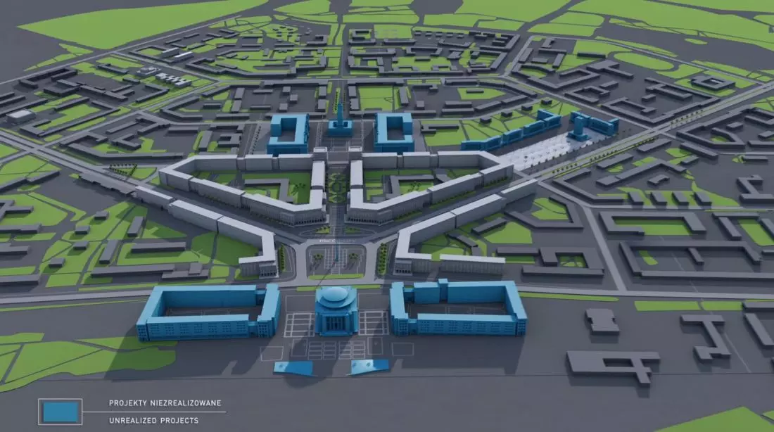 Nowa Huta niezrealizowane projekty