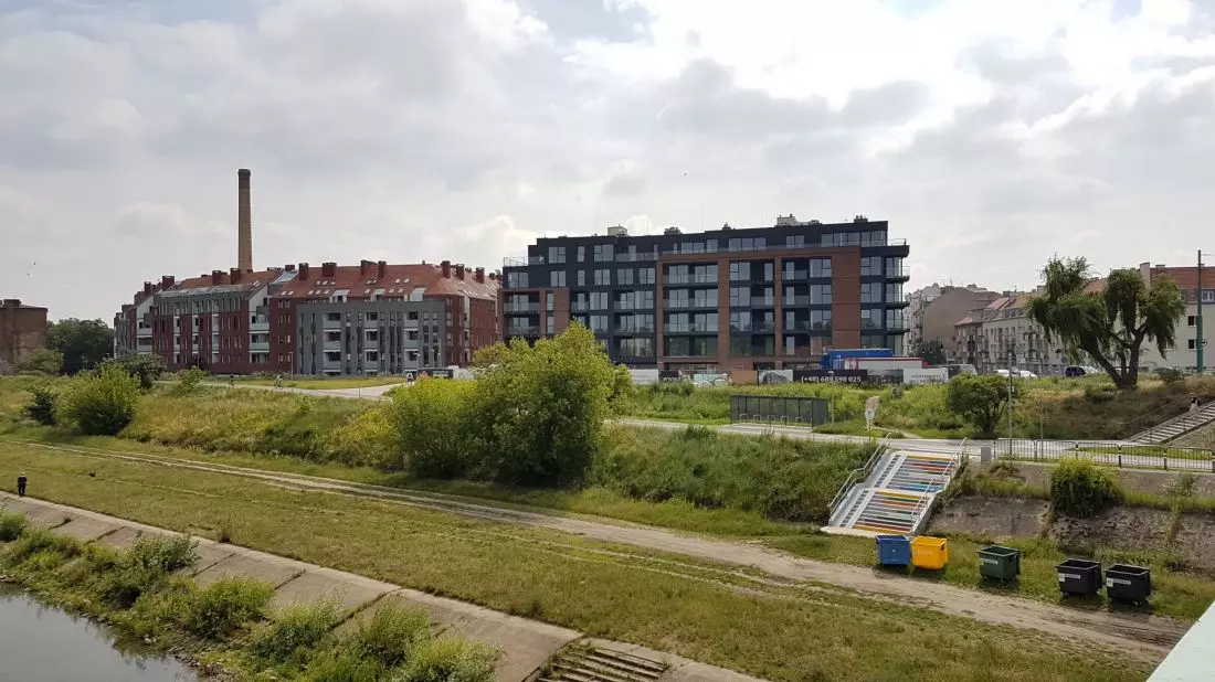 panorama Chwaliszewa
od strony Warty