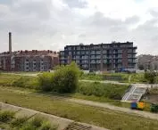 panorama of Chwaliszewo from the side of Warta River