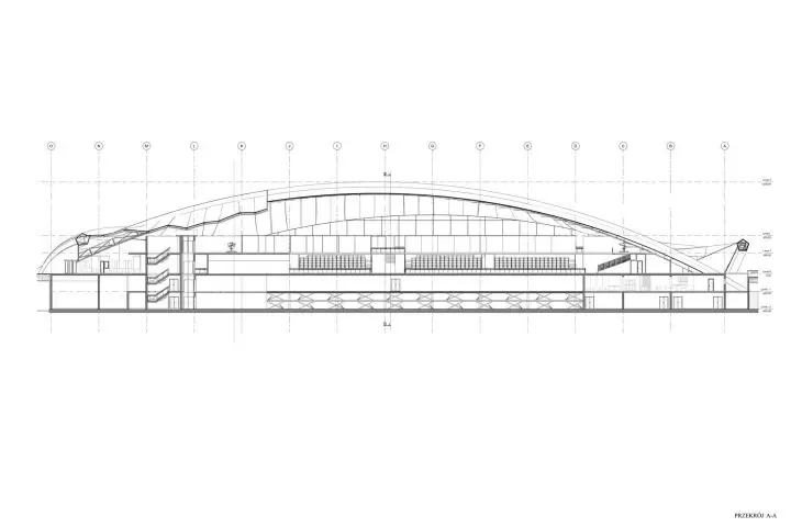 A-A cross-section