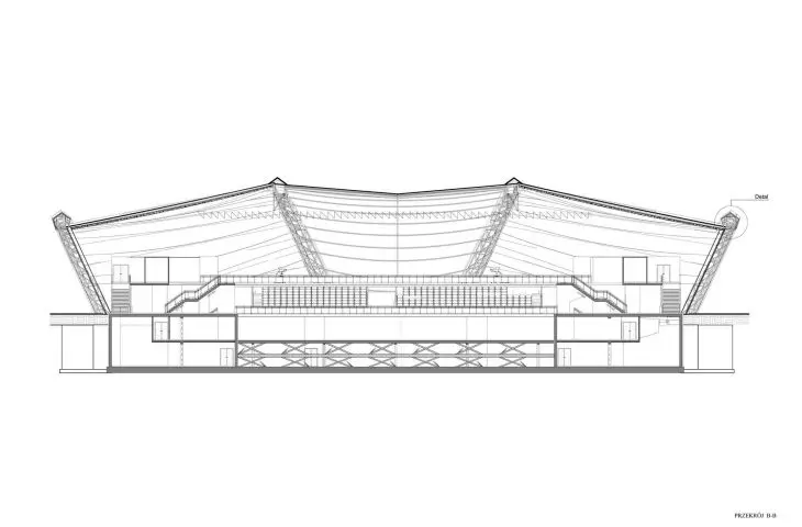 B-B cross-section