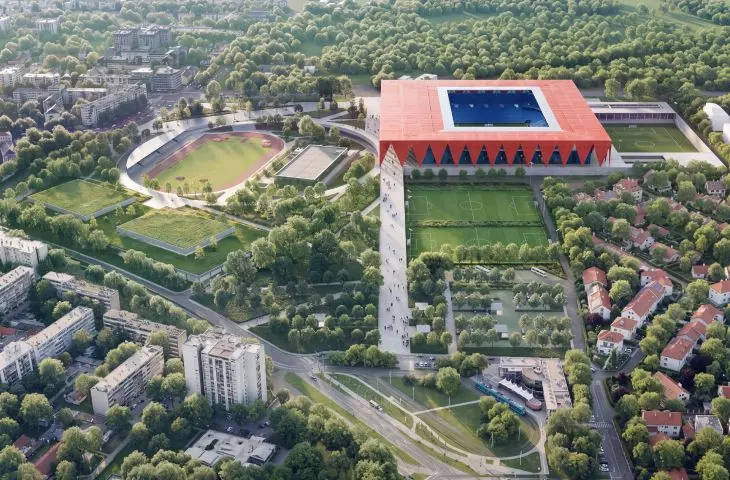 bird's-eye view