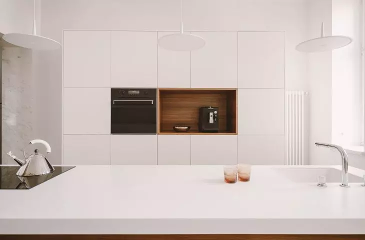 Minimalistyczne wnętrze kuchni