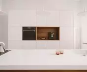Minimalist kitchen interior