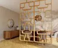 Volak-style Nordic room divider in oak