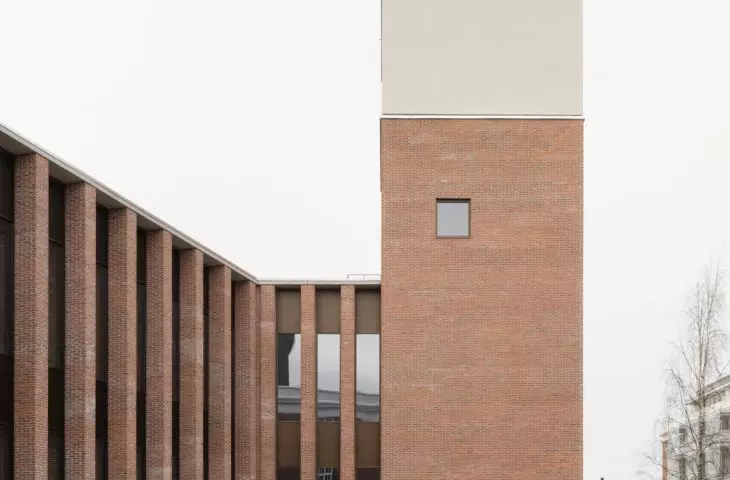 The Tiima Museum and Science Center in Oulu, designed by OPUS Architecture and Simon Mahringer