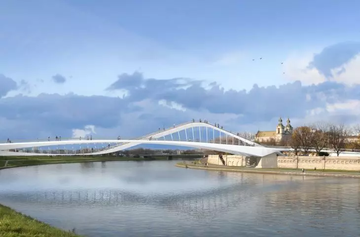 Kładka Kazimierz-Ludwinów w Krakowie
