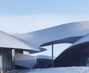 Volcano-In Visitor Center in Xilinhot, Inner Mongolia, designed by PLAT ASIA