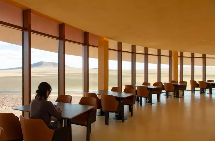 Volcano-In Visitor Center w Xilinhot w Mongolii Wewnętrznej projektu PLAT ASIA