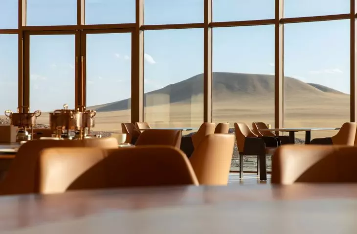 Volcano-In Visitor Center w Xilinhot w Mongolii Wewnętrznej projektu PLAT ASIA
