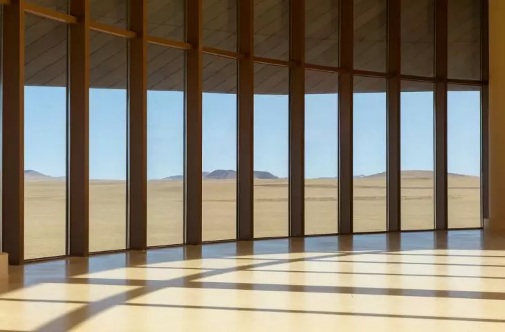 The Volcano-In Visitor Center in Xilinhot, Inner Mongolia, designed by PLAT ASIA