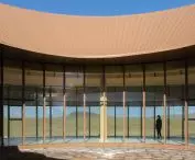 Volcano-In Visitor Center w Xilinhot w Mongolii Wewnętrznej projektu PLAT ASIA