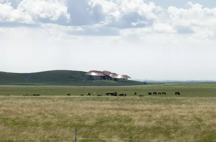 Volcano-In Visitor Center w Xilinhot w Mongolii Wewnętrznej projektu PLAT ASIA