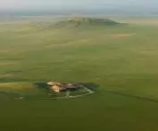 Volcano-In Visitor Center w Xilinhot w Mongolii Wewnętrznej projektu PLAT ASIA