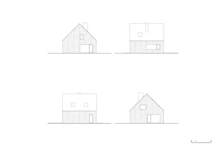 elevations (version without mezzanine)