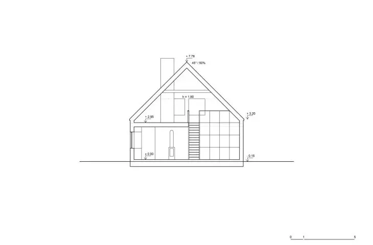 cross-section A-A