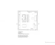 first floor plan (version without mezzanine)
