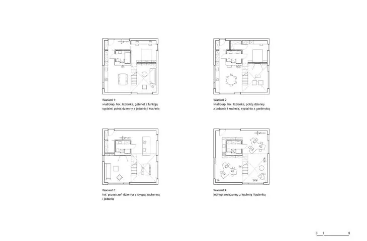 first floor plan variants