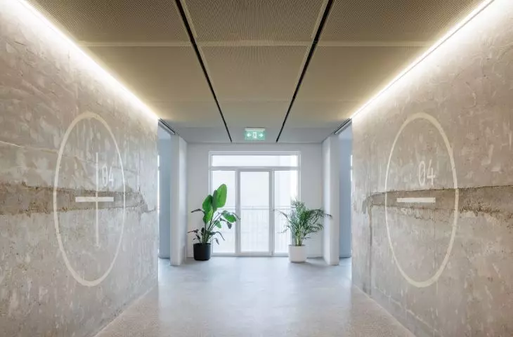 Kosmalt in Košice following a renovation carried out by the Atrium Architekti architectural firm