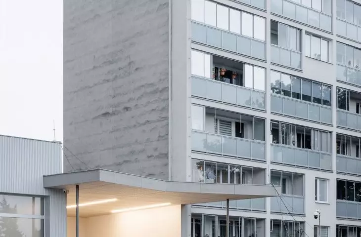 Kosmalt w Koszycach po przebudowie przeprowadzonej przez pracownię Atrium Architekti