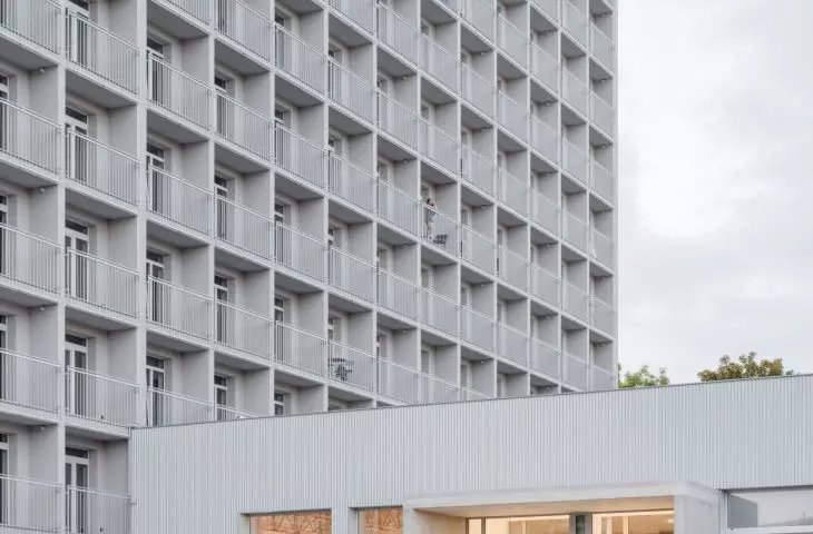 Kosmalt in Košice following a renovation carried out by the Atrium Architekti architectural firm