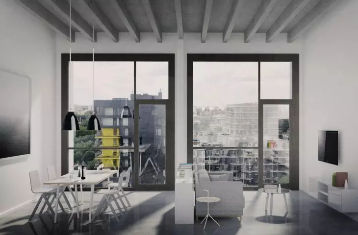 visualization of the apartment interior