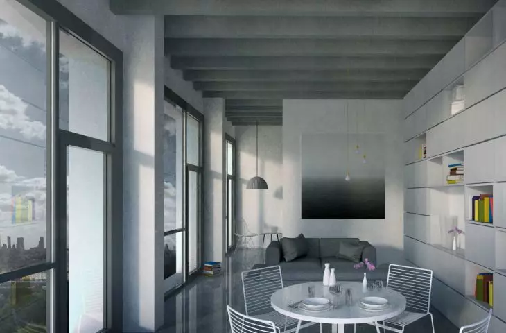 visualization of the apartment interior
