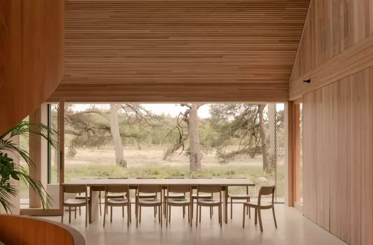 Office by Nature in Blaricum, designed by Studio Massimo