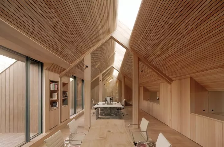 Office by Nature w Blaricum projektu Studio Massimo