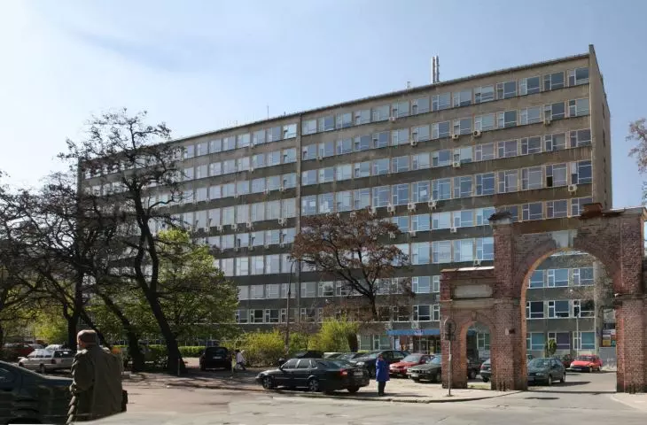 Closet is a building on Minska Street in Warsaw