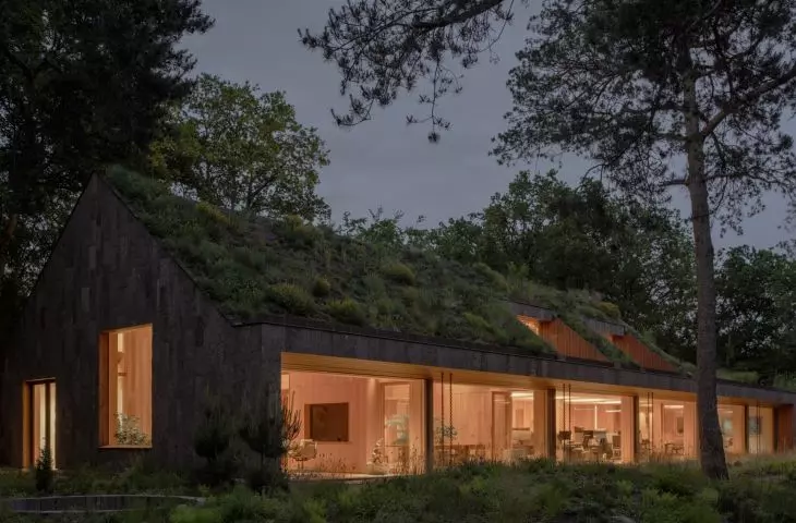 Office by Nature w Blaricum projektu Studio Massimo