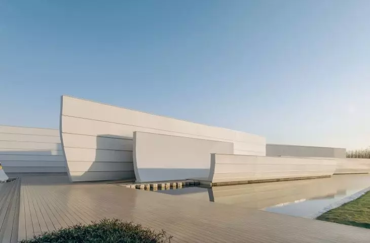 Chenhu Wetland Art Center in Wuhan, designed by TAO