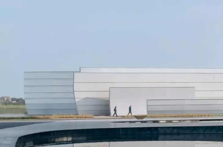 Chenhu Wetland Art Center w Wuhan projektu TAO