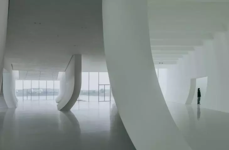 Chenhu Wetland Art Center in Wuhan, designed by TAO