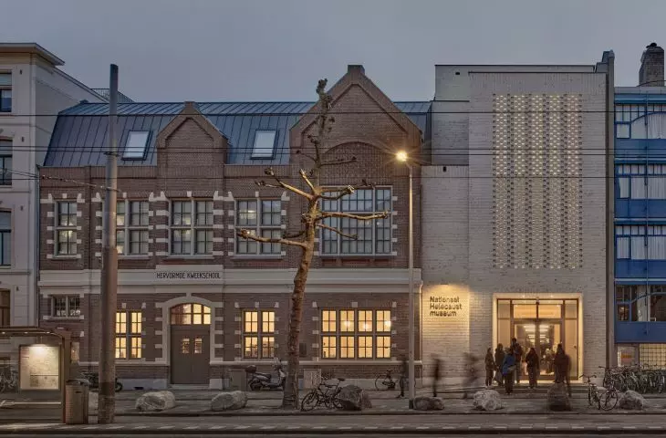 The National Holocaust Museum in Amsterdam, designed by Office Winhov