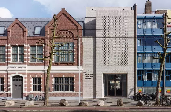 The National Holocaust Museum in Amsterdam, designed by Office Winhov