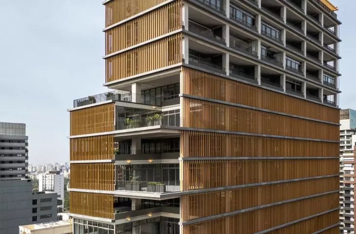 Capote 210 w São Paulo projektu Andrade Morettin Arquitetos