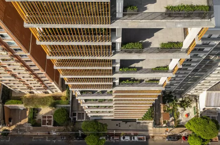 Capote 210 in São Paulo, designed by Andrade Morettin Arquitetos